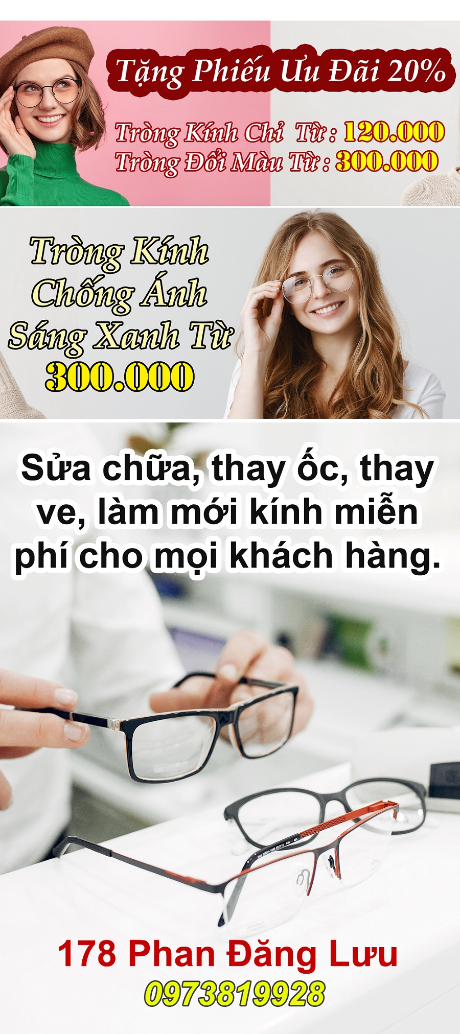Saigon One Eyewear 178 Phan Đăng Lưu, P3, Q. Phú Nhuận, HCM